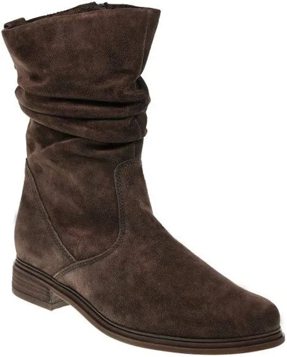 Gabor 8040.02.003 Hodie English Brown Suede Calf Length Boot