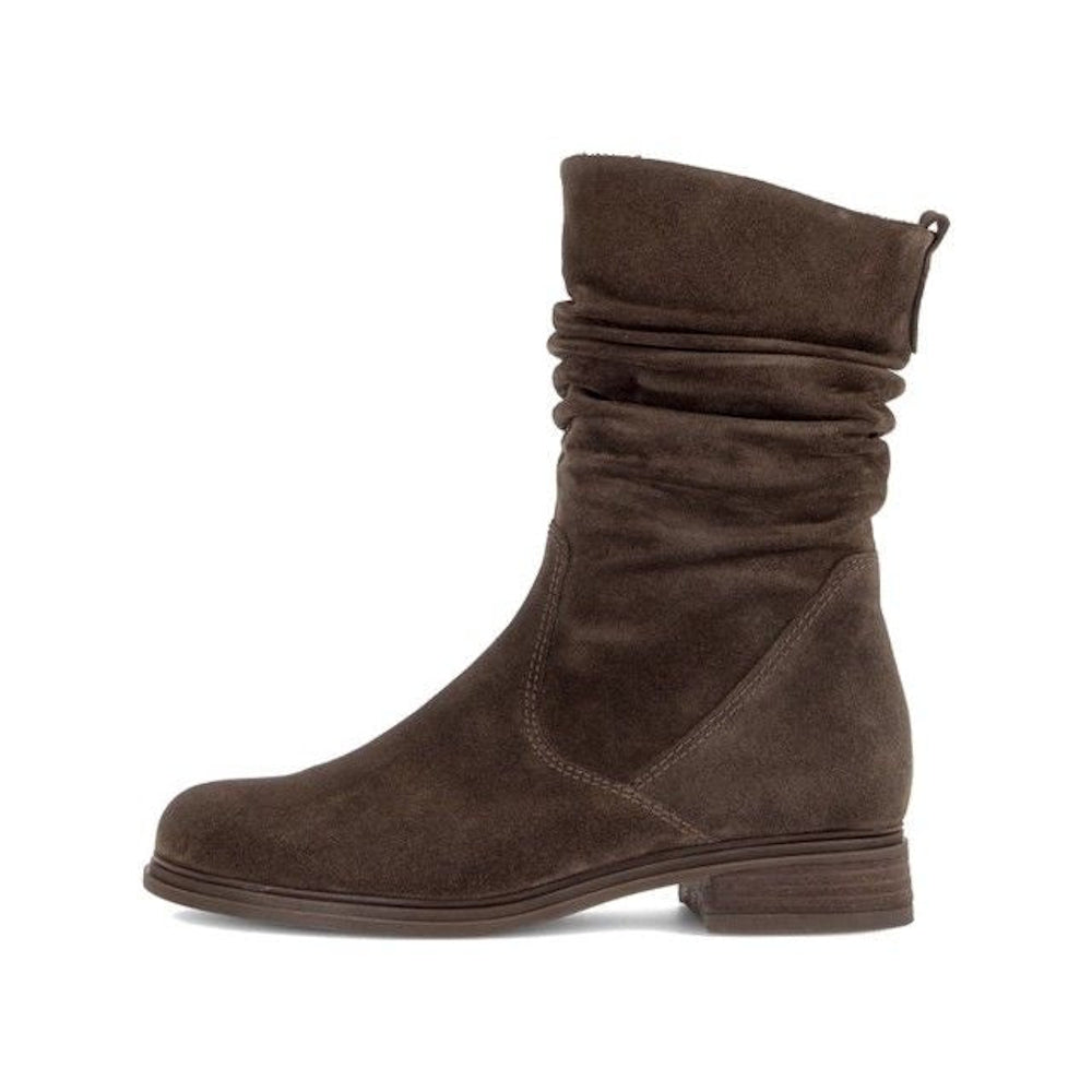 Gabor 8040.02.003 Hodie English Brown Suede Calf Length Boot