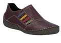 Rieker 52560-30 Burgundy Slip On Shoe