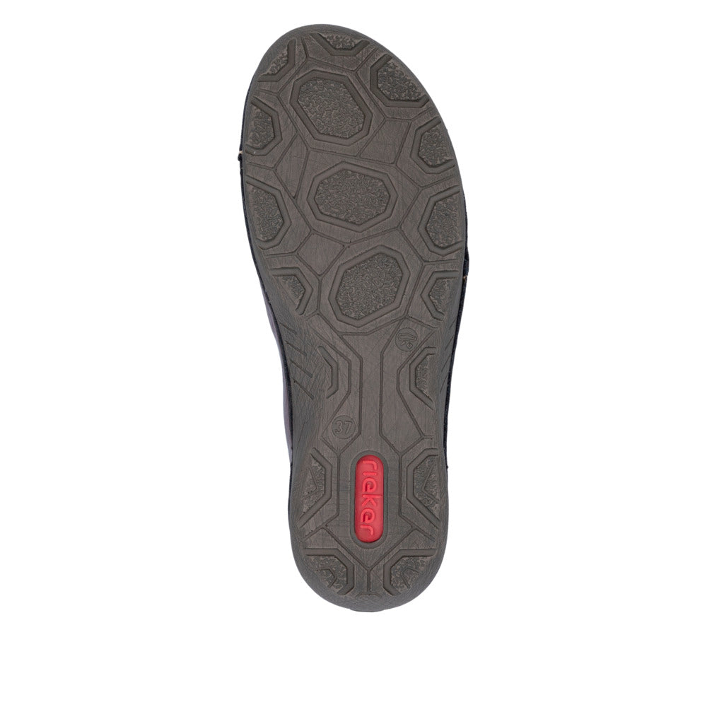 Rieker 52560-30 Burgundy Slip On Shoe