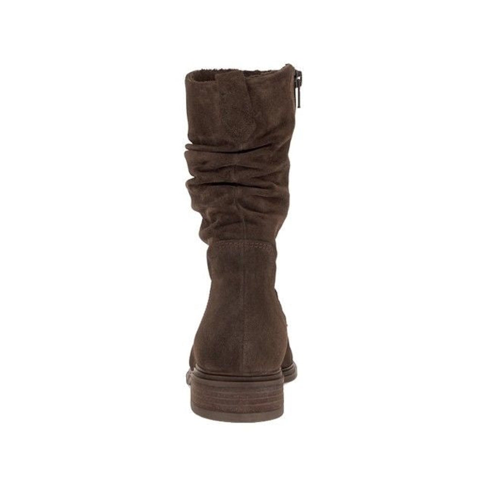 Gabor 8040.02.003 Hodie English Brown Suede Calf Length Boot