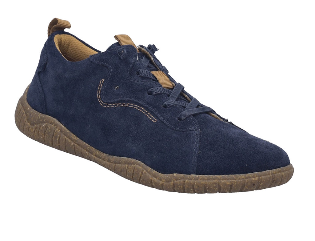 Josef Seibel Wynona 01 Indigo Barefoot Lace Up Shoe