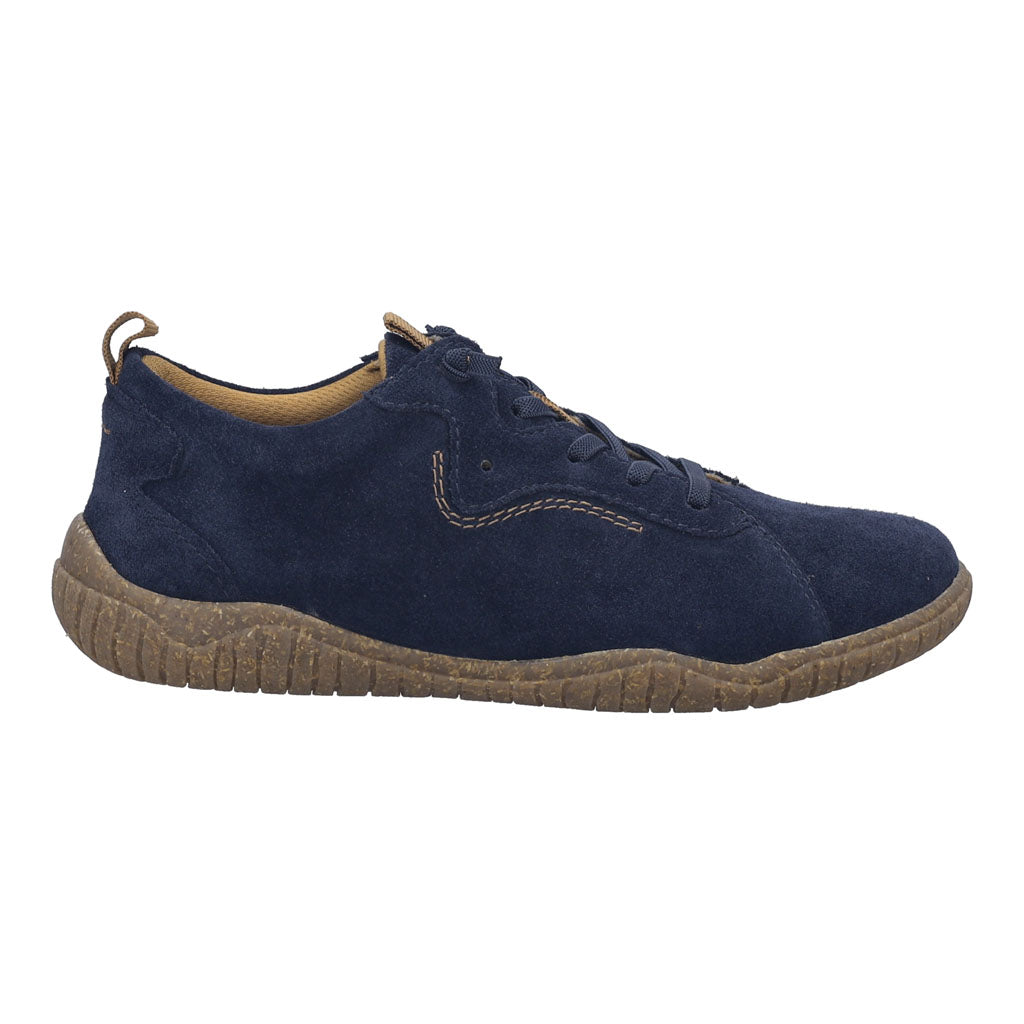 Josef Seibel Wynona 01 Indigo Barefoot Lace Up Shoe