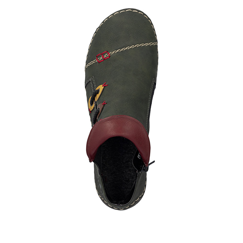 Rieker 72581-54 Zip Up Boot