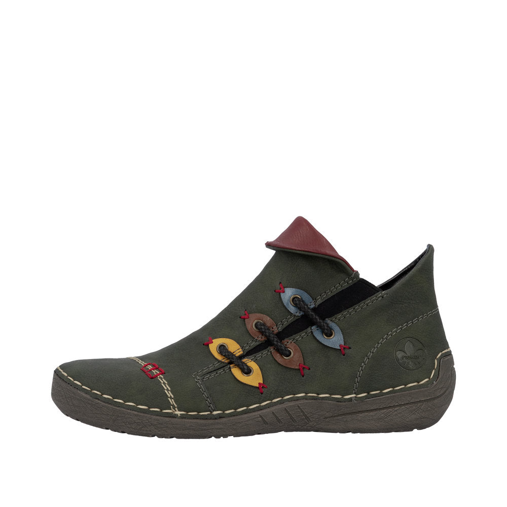 Rieker 72581-54 Zip Up Boot