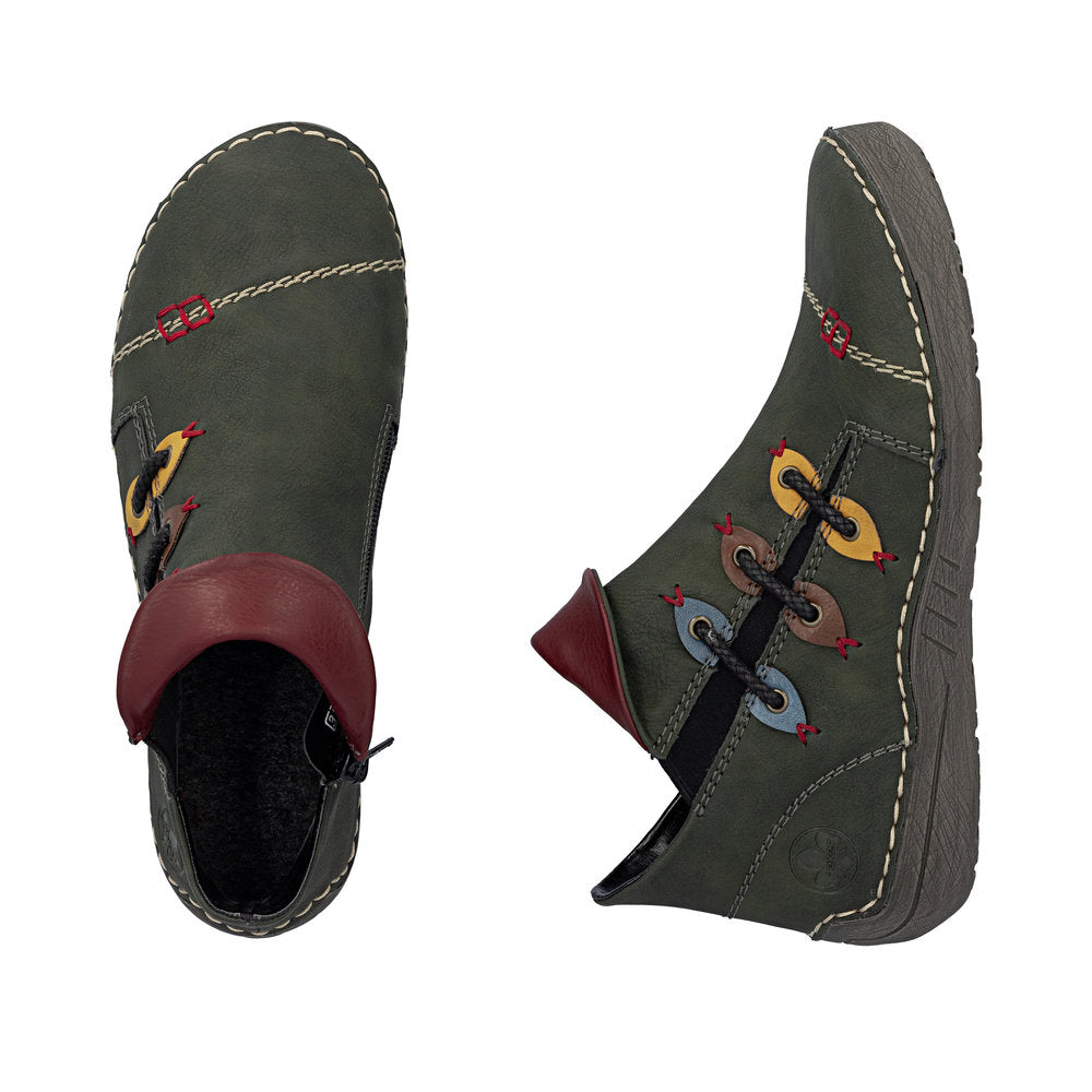 Rieker 72581-54 Zip Up Boot