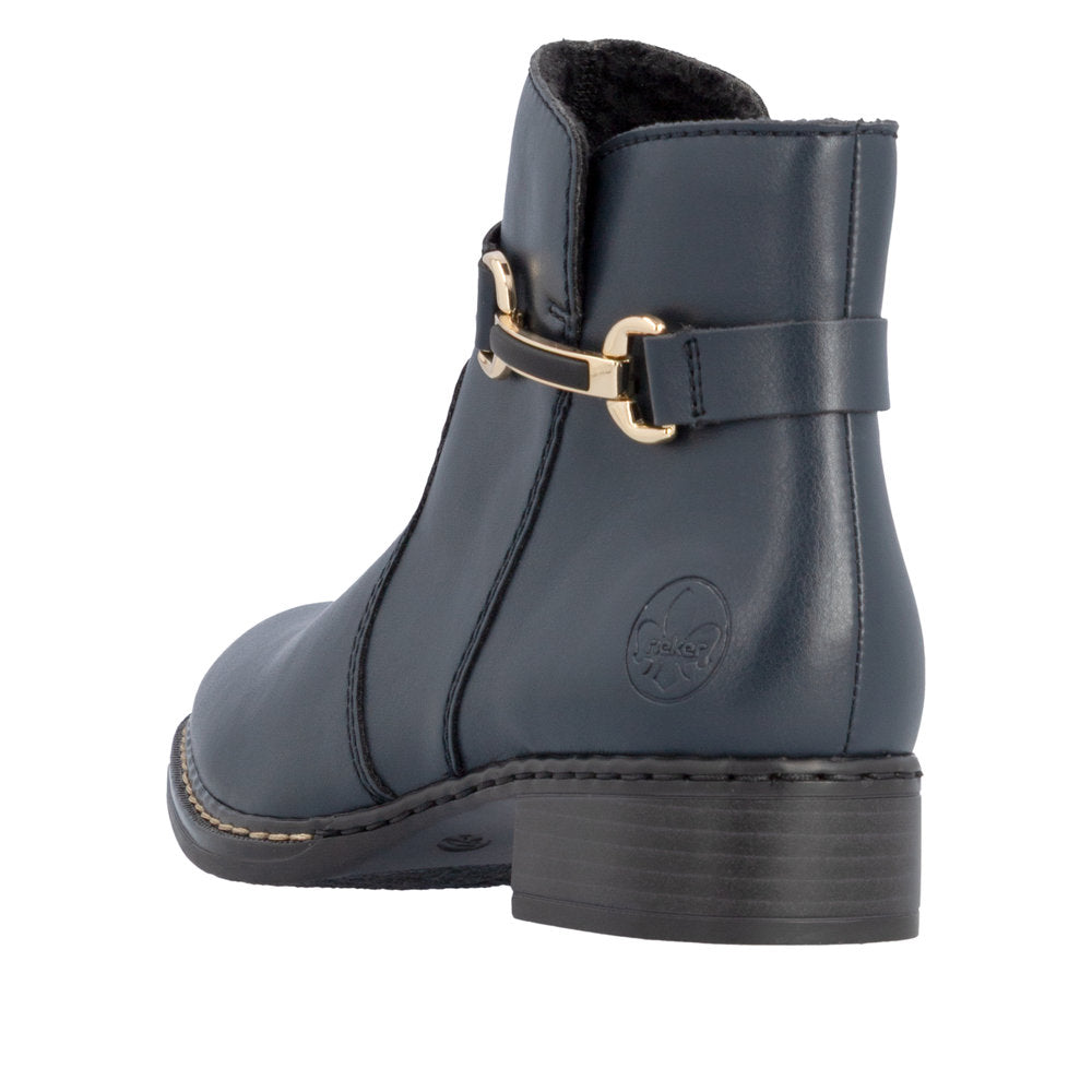 Rieker 73487-14 Zip Up Ankle Boot