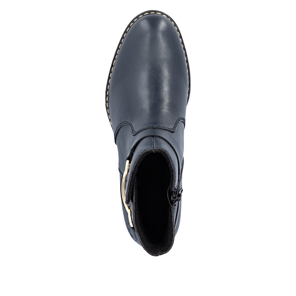Rieker 73487-14 Zip Up Ankle Boot
