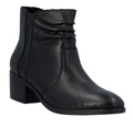 Rieker 73953-00 Leather Heeled Boot