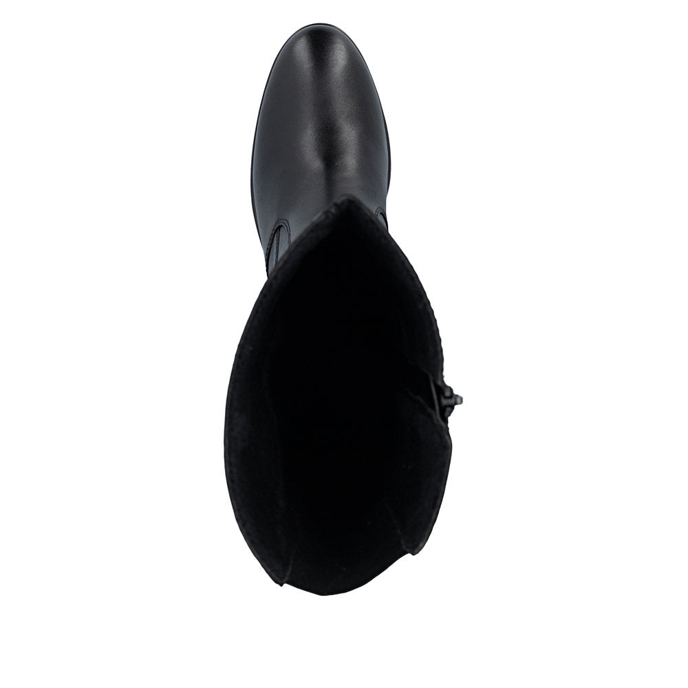 Rieker 73955-00 Black Long Boot