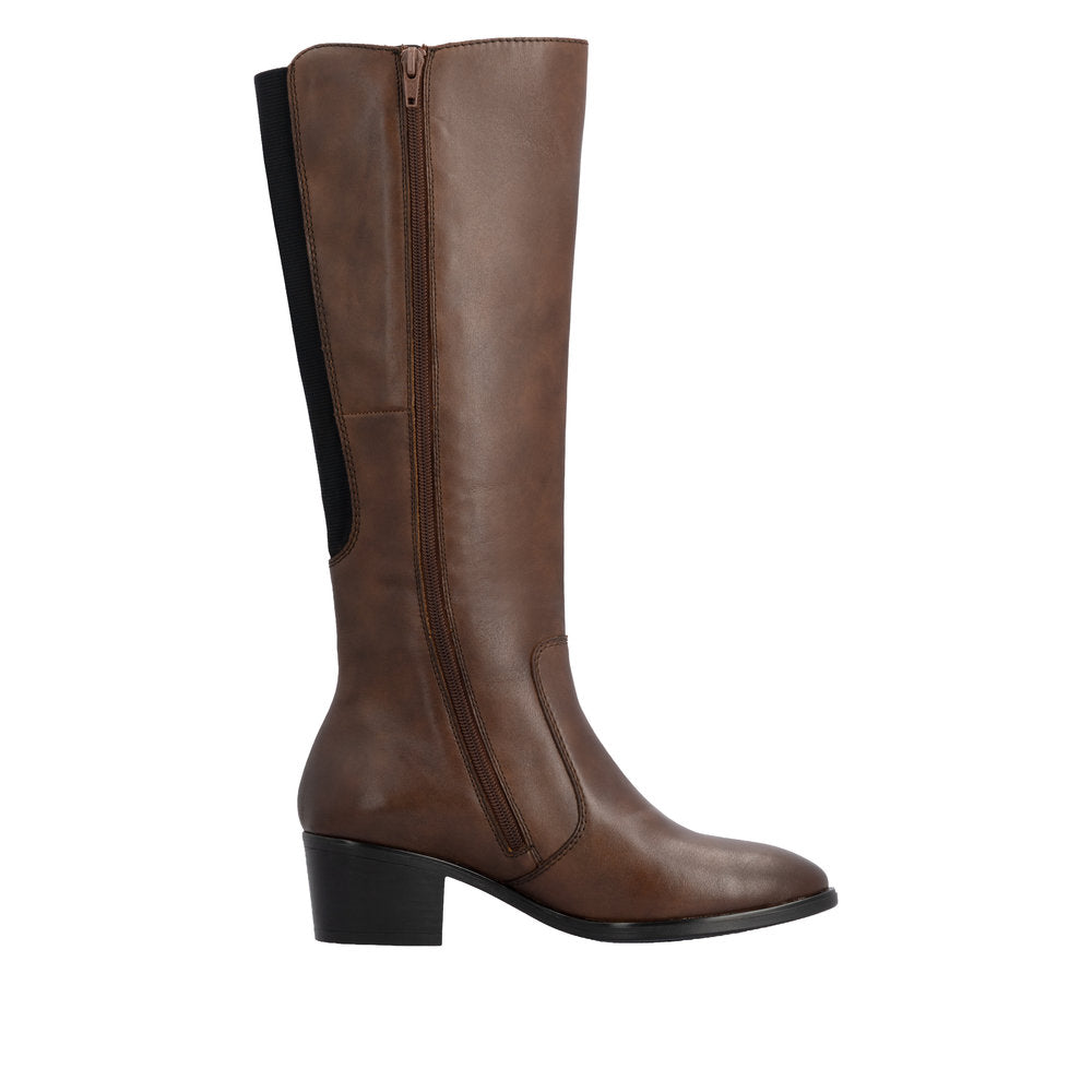 Rieker 73955-22 Chestnut Brown Long Boot