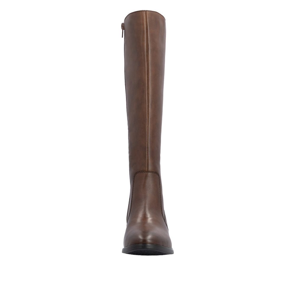 Rieker 73955-22 Chestnut Brown Long Boot