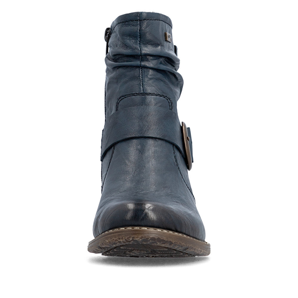 Rieker 74857-14 Blue Ankle Boot