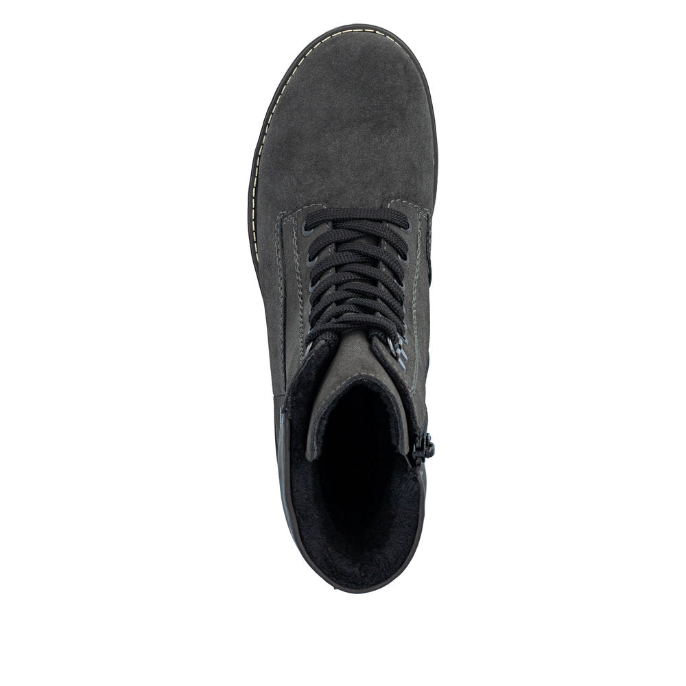Rieker 79525-45 Lace & Zip Up Boot