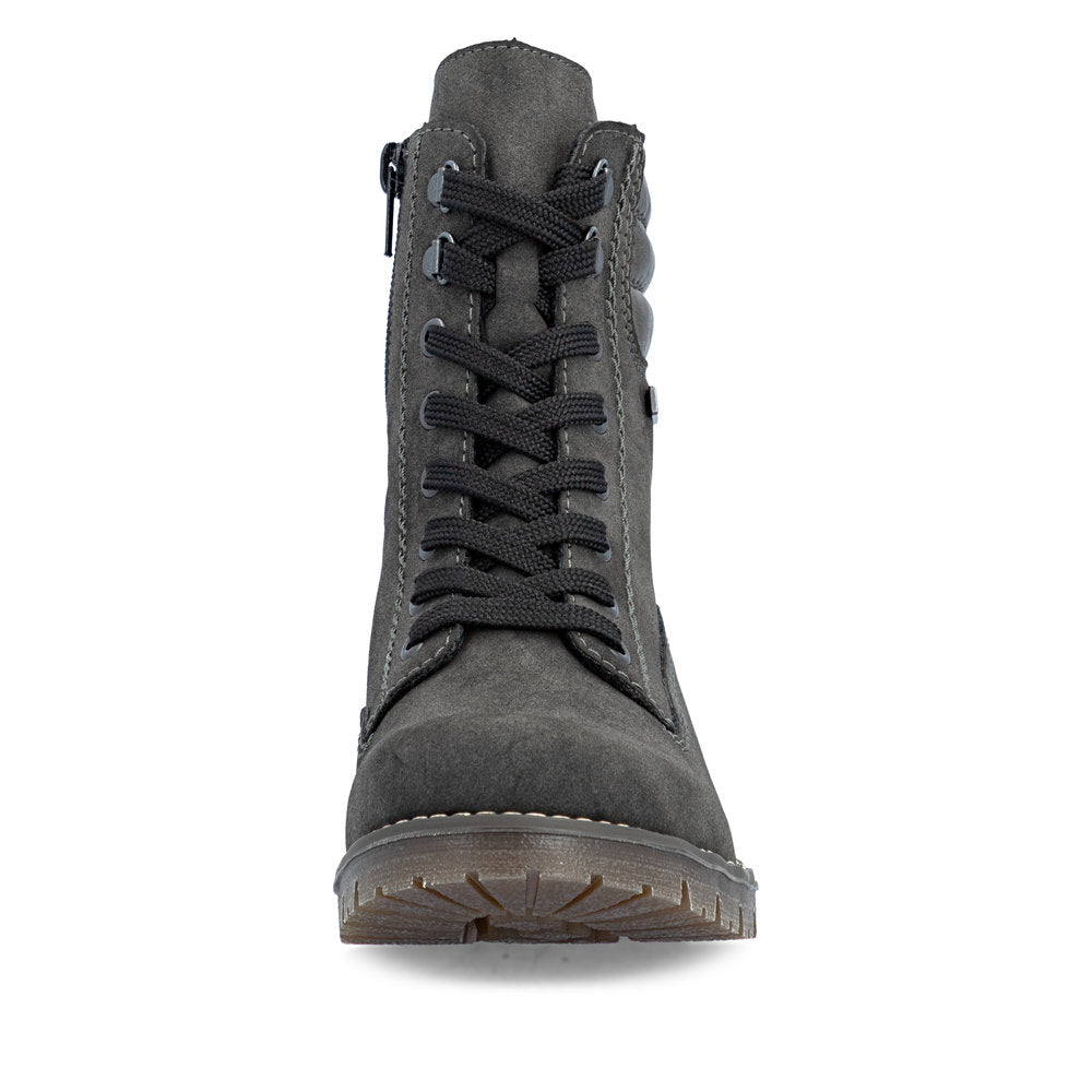 Rieker 79525-45 Lace & Zip Up Boot