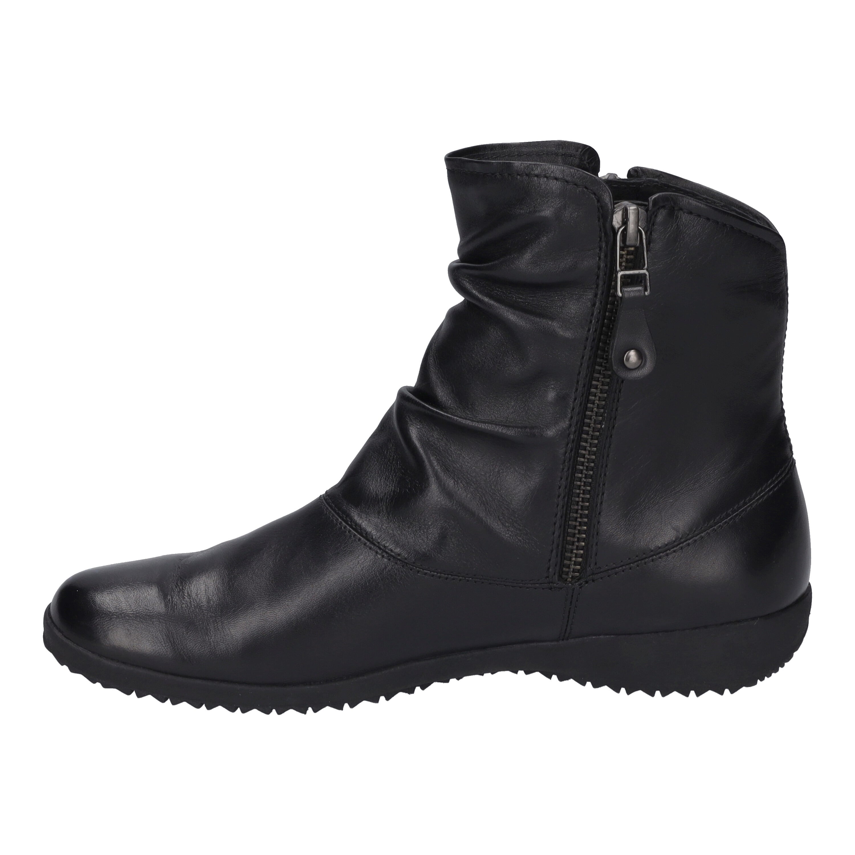 Josef Seibel Naly 24 Black Twin Zip Ankle Boot