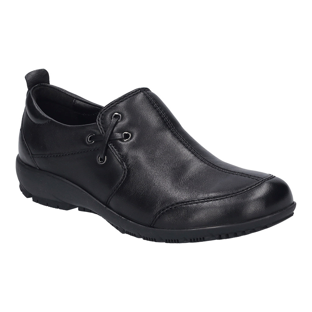 Josef Seibel Charlotte 17 Slip On Black Shoe