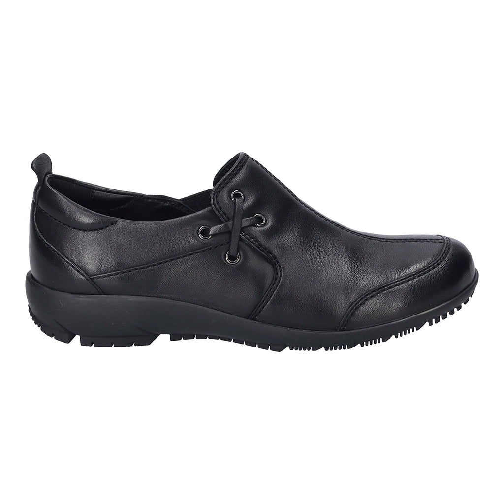 Josef Seibel Charlotte 17 Slip On Black Shoe