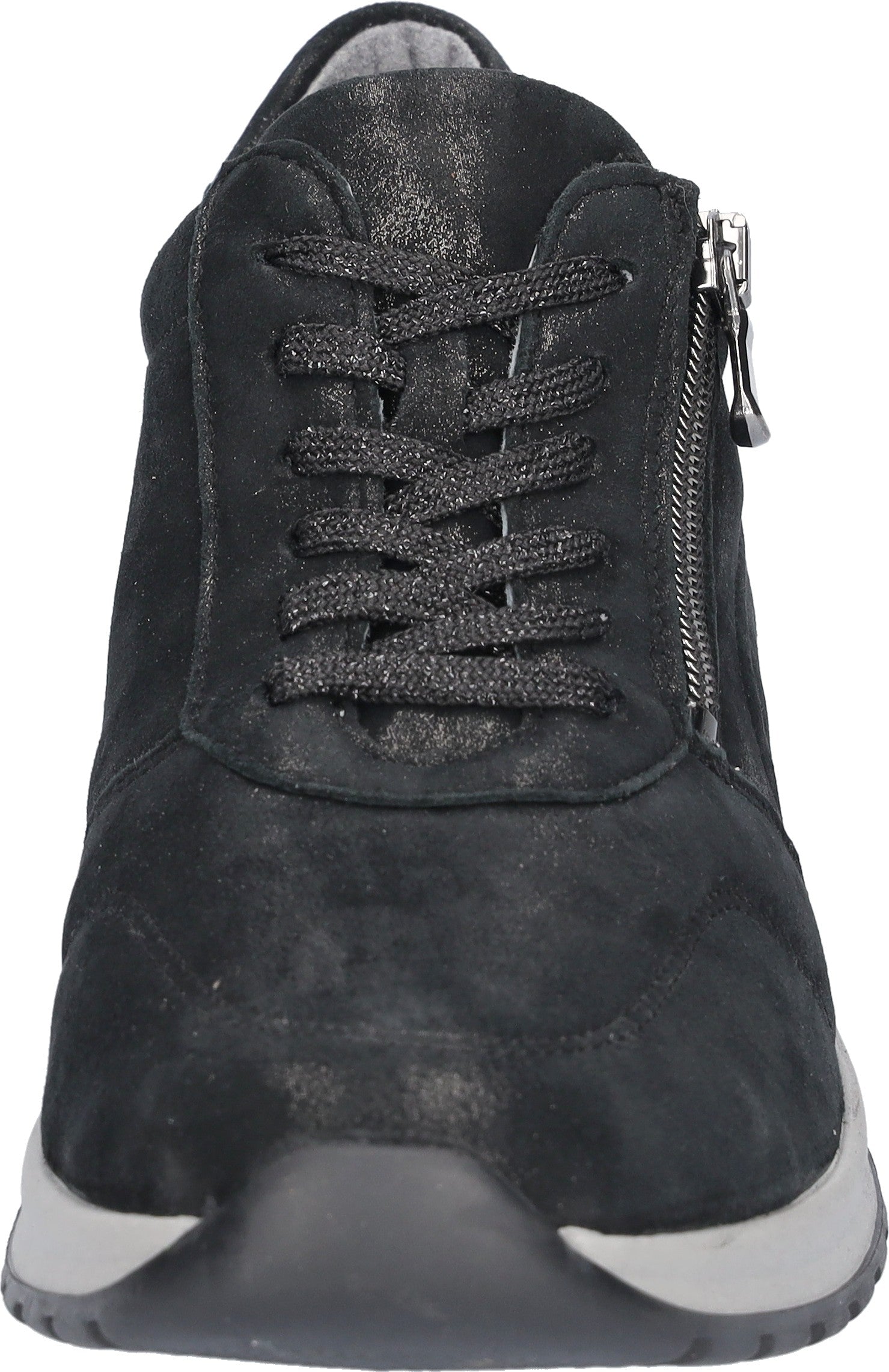 Waldlaufer H-Inessa 928002 Lace & Zip Up Casual Shoe