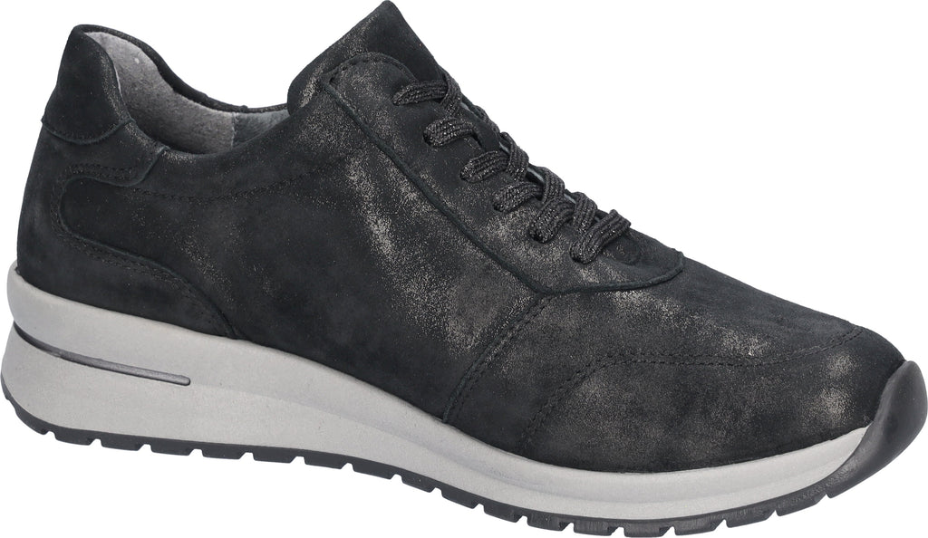 Waldlaufer H-Inessa 928002 Lace & Zip Up Casual Shoe