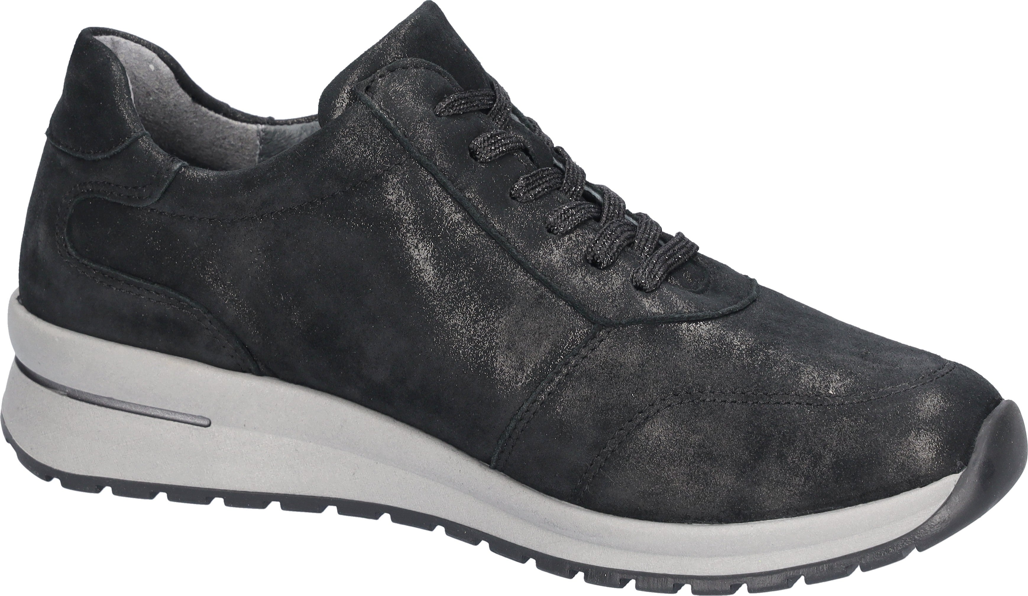 Waldlaufer H-Inessa 928002 Lace & Zip Up Casual Shoe
