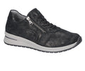 Waldlaufer H-Inessa 928002 Lace & Zip Up Casual Shoe
