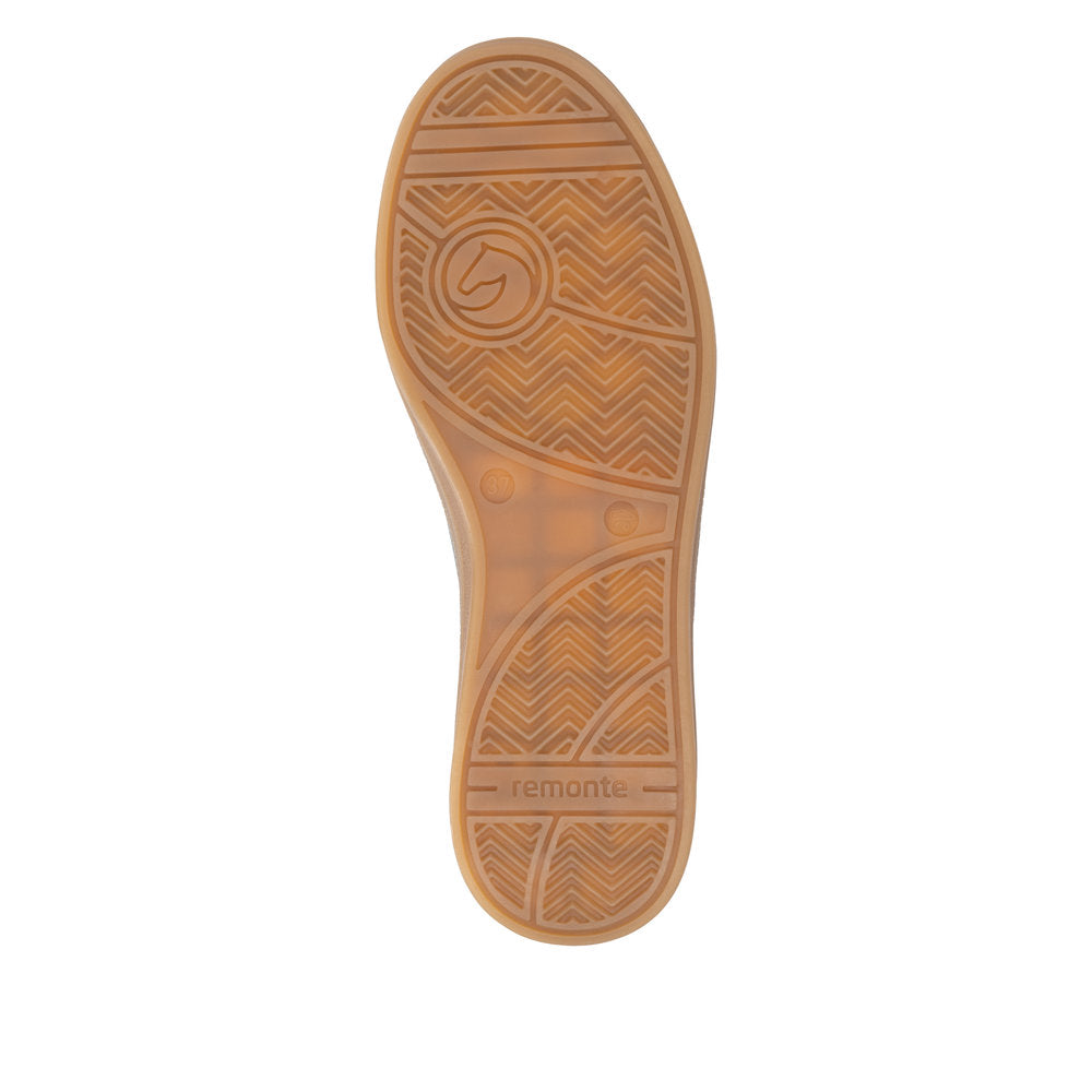 Remonte D2C04-90 Lace & Zip Up Casual Trainer Shoe