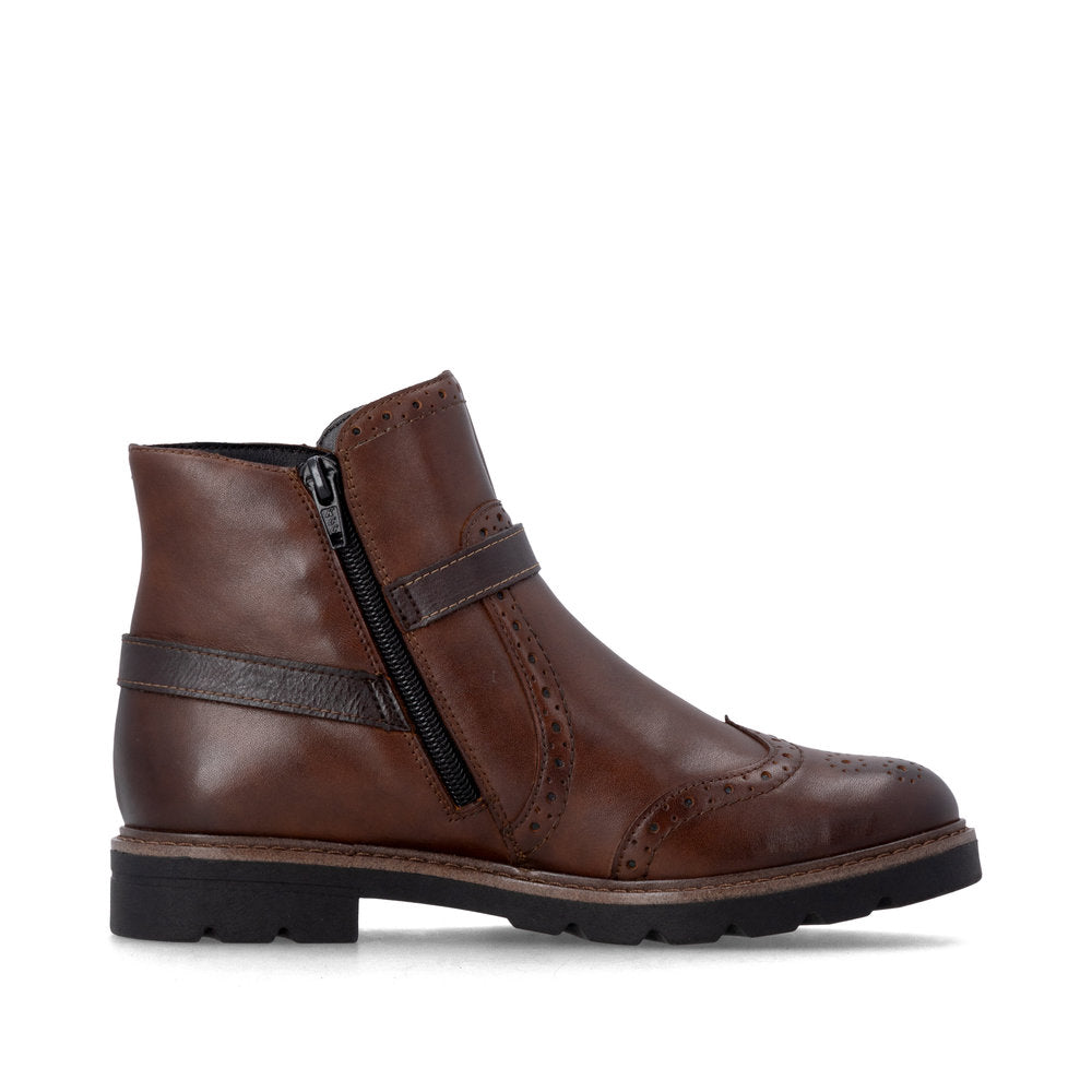 Remonte D2Q74-22 Zip Up Ankle Boot