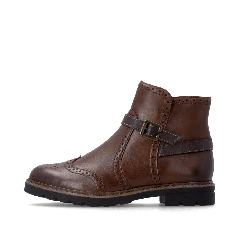 Remonte D2Q74-22 Zip Up Ankle Boot