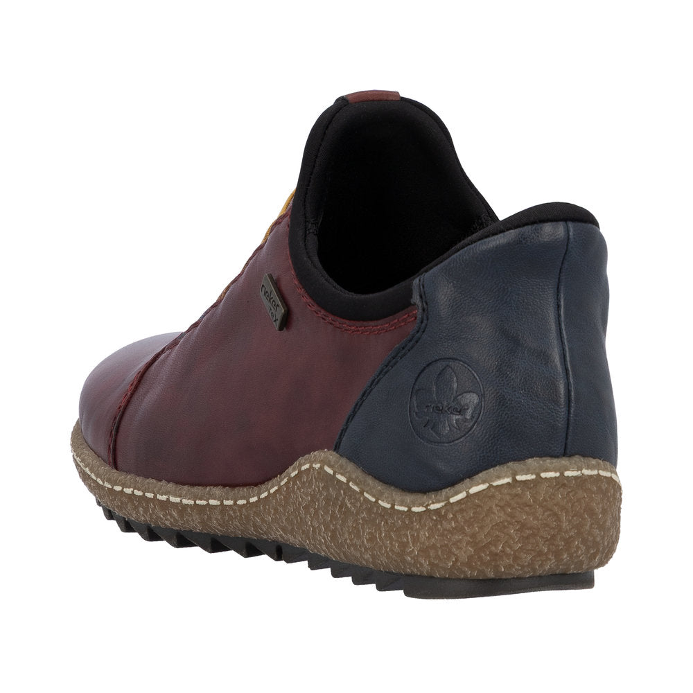 Rieker L7562-35 Liv Maroon Slip On Ready 2 Go
