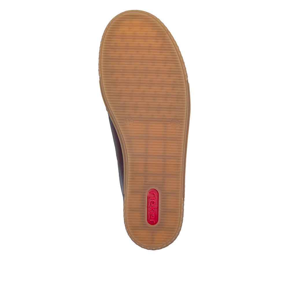Rieker L9700-30 Lace & Zip Up Casual Shoe