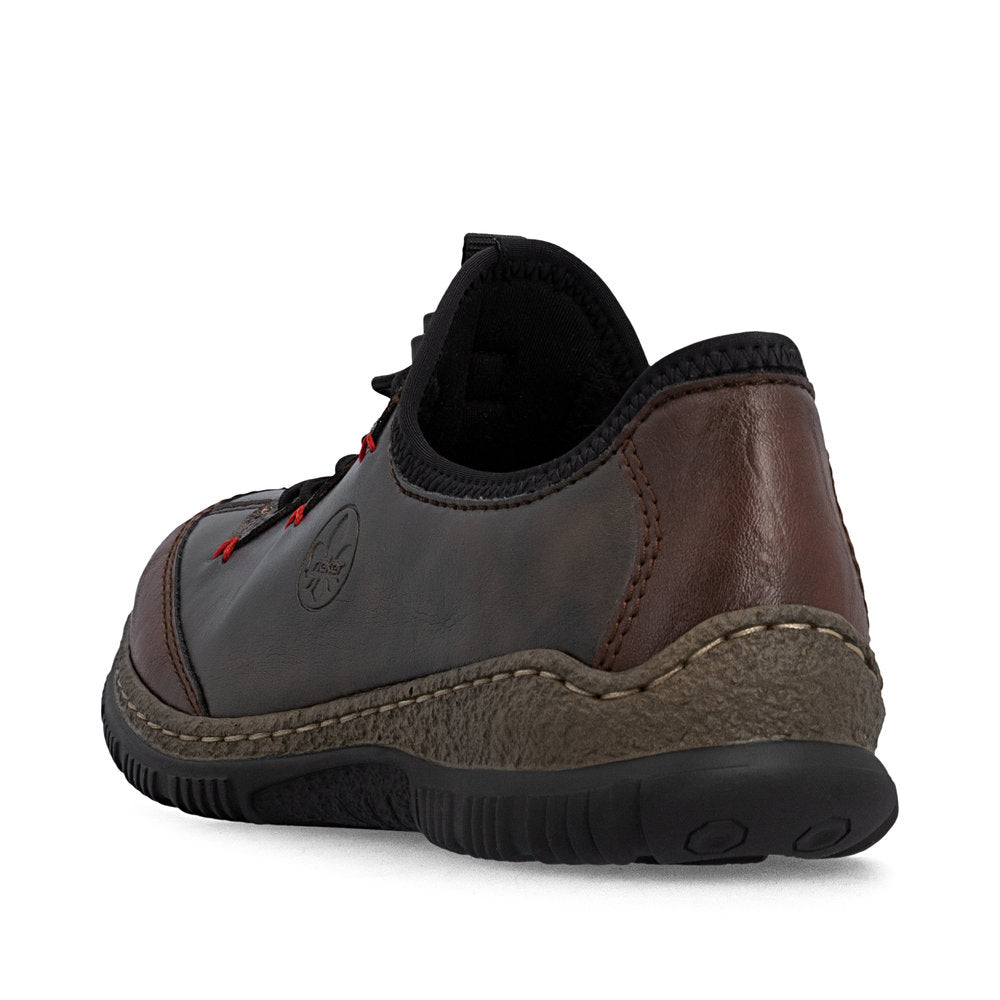 Rieker N3271-25 Adjustable Casual Slip On Shoe