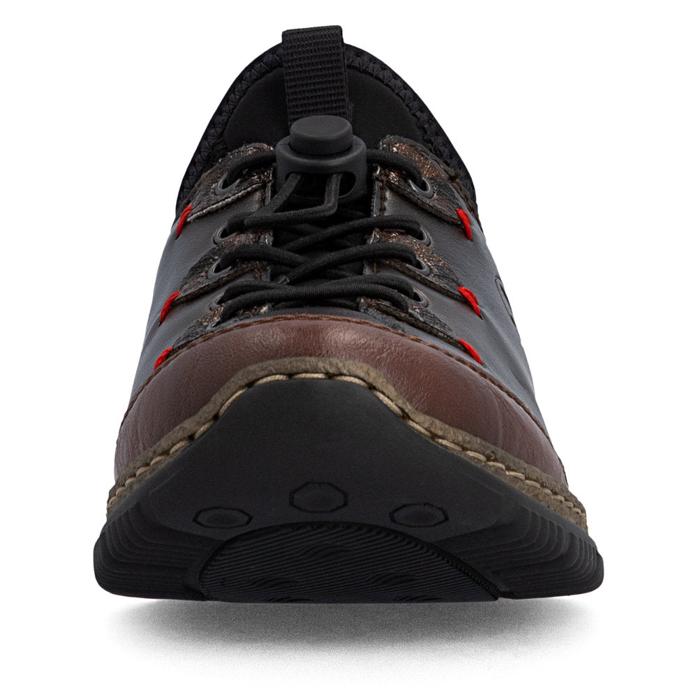 Rieker N3271-25 Adjustable Casual Slip On Shoe