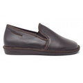 Nordikas Mens 663 Full Leather Slipper - Moka/Brown - image 001 |ww_colour=moka-brown|ww_order=001|