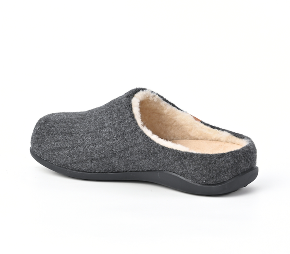Strive Copenhagen Felt Grey II Orthotic Slippers