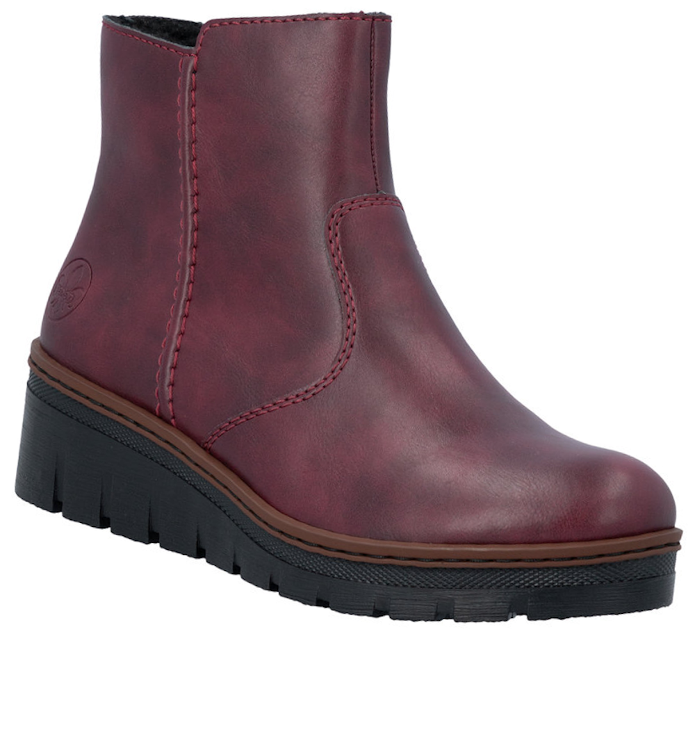 Rieker X9165 Wedge Ankle Boot