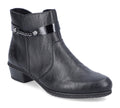 Rieker Y0783-00 Zip Up Ankle Boot