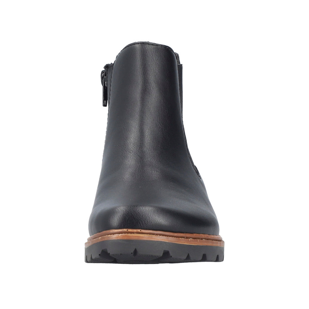 Rieker Z9354-00 Black Chelsea Boot