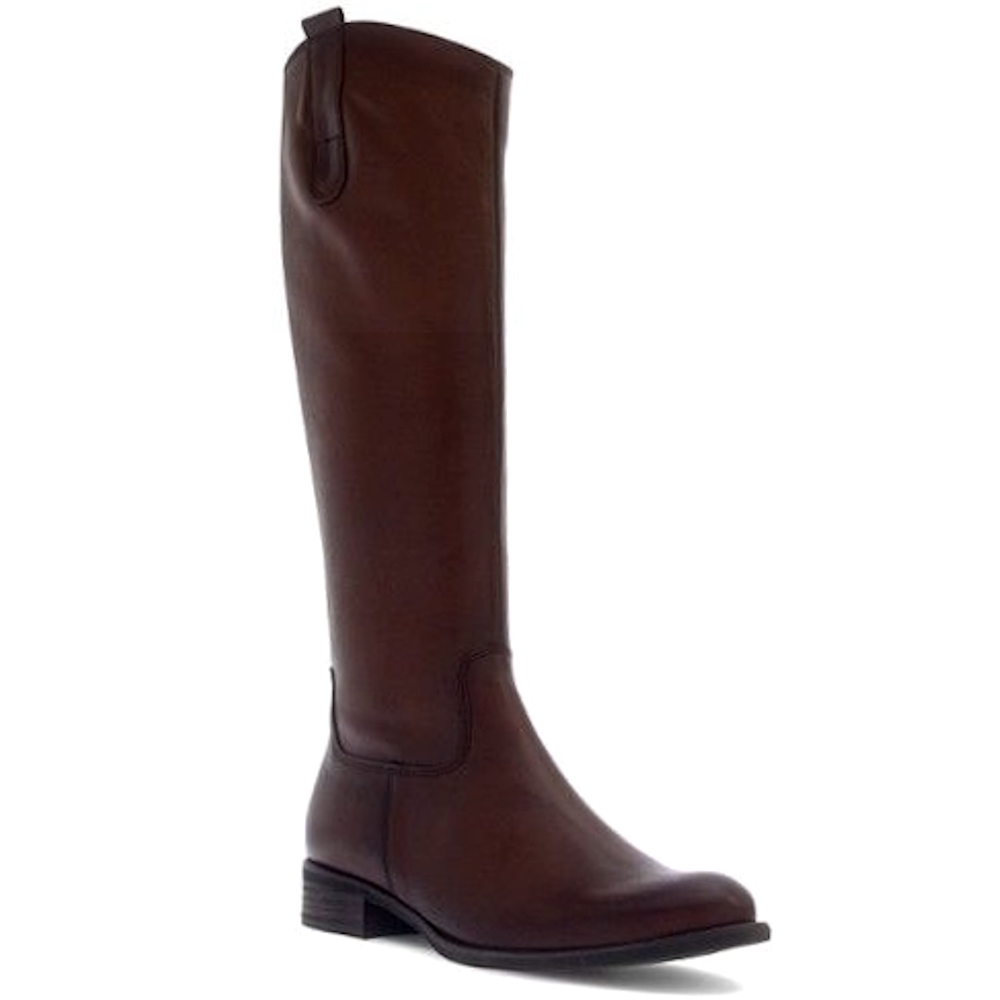 Gabor 8035.02.001 BROOK Nappa Roma Saddle Knee High Boots EXTRA SLIM XS