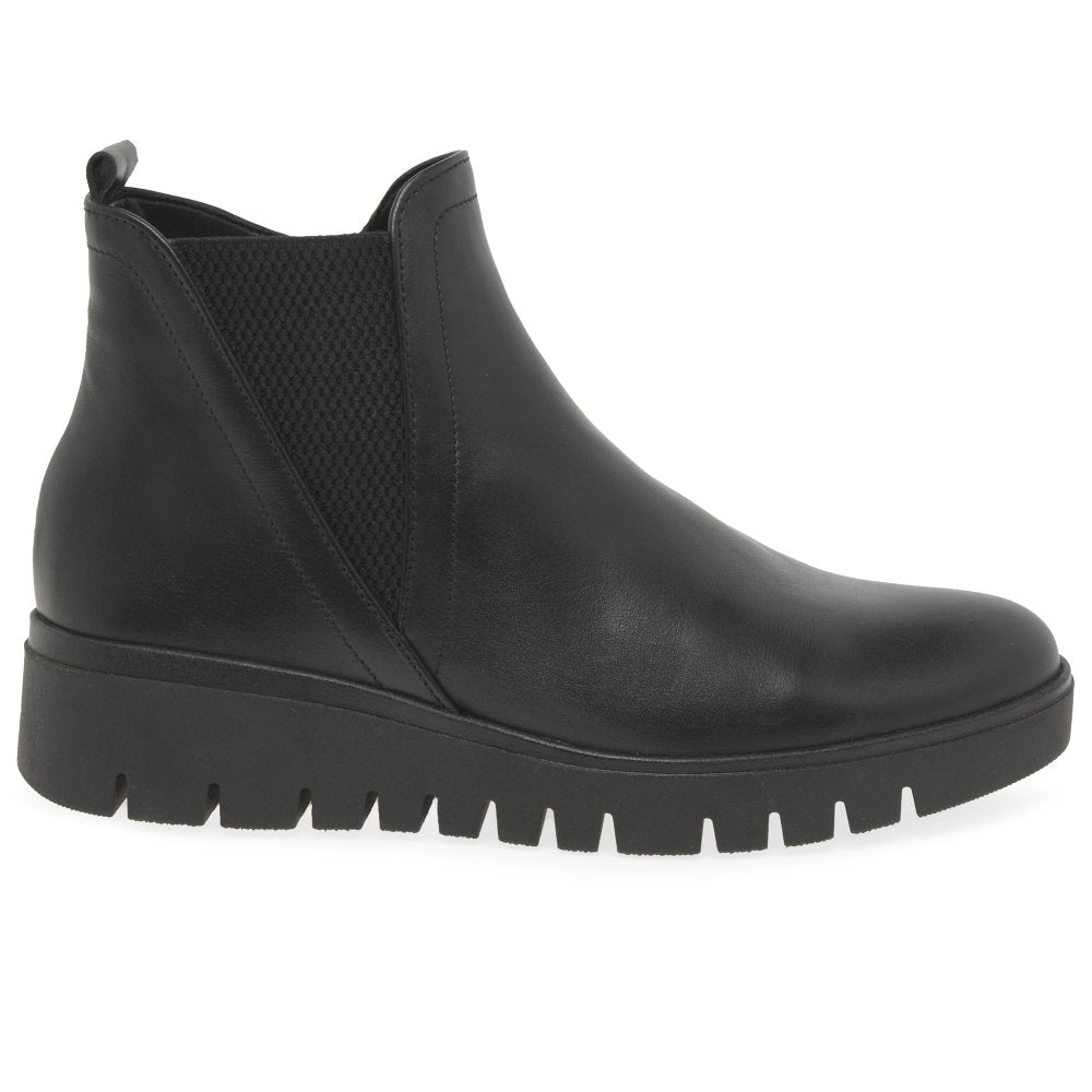 Gabor 8015.01.003 Dublin Black H Fit Ankle Boot
