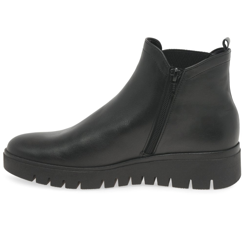 Gabor 8015.01.003 Dublin Black H Fit Ankle Boot