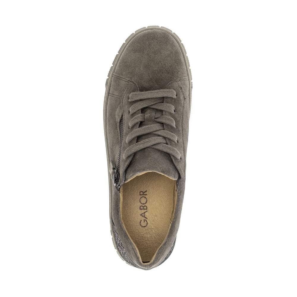 Gabor 6017.03.004 Fairway Mohair Suede  H Fit Trainer